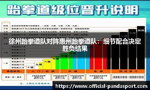 徐州跆拳道队对阵惠州跆拳道队：细节配合决定胜负结果